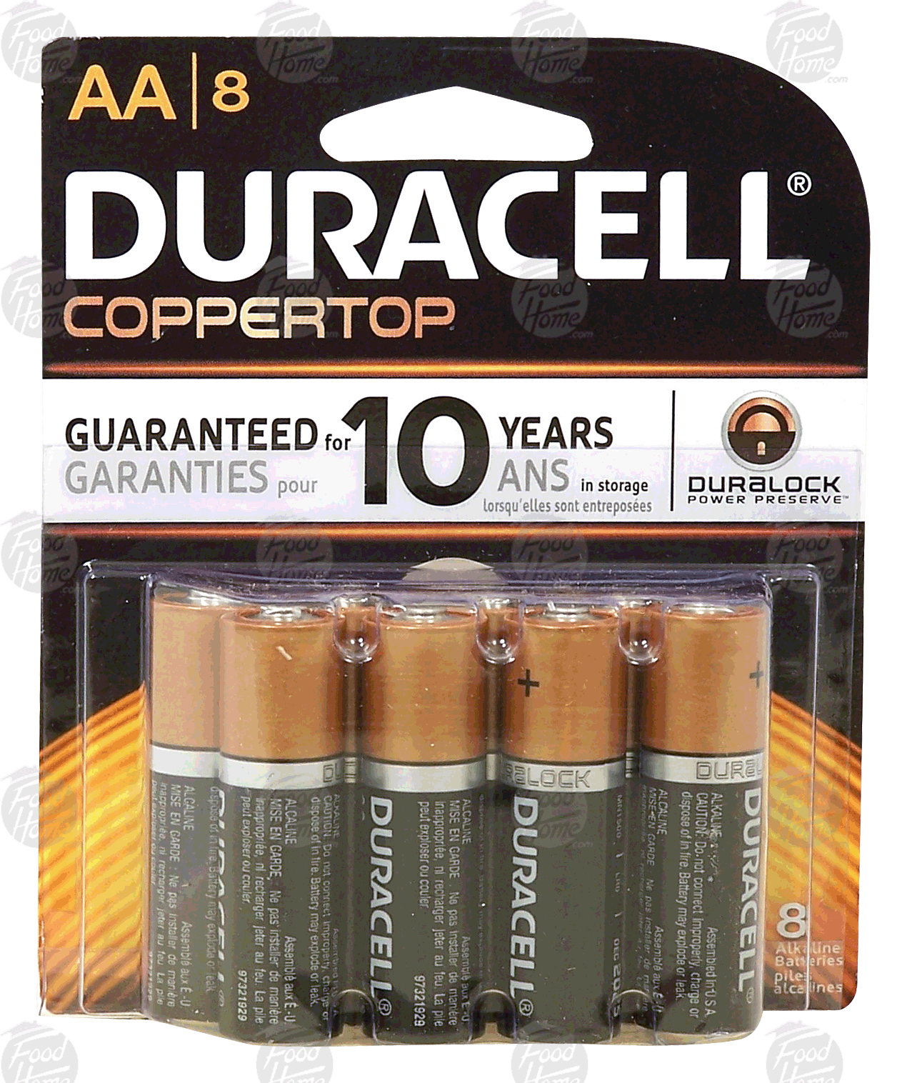 Duracell Coppertop aa alkaline batteries Full-Size Picture